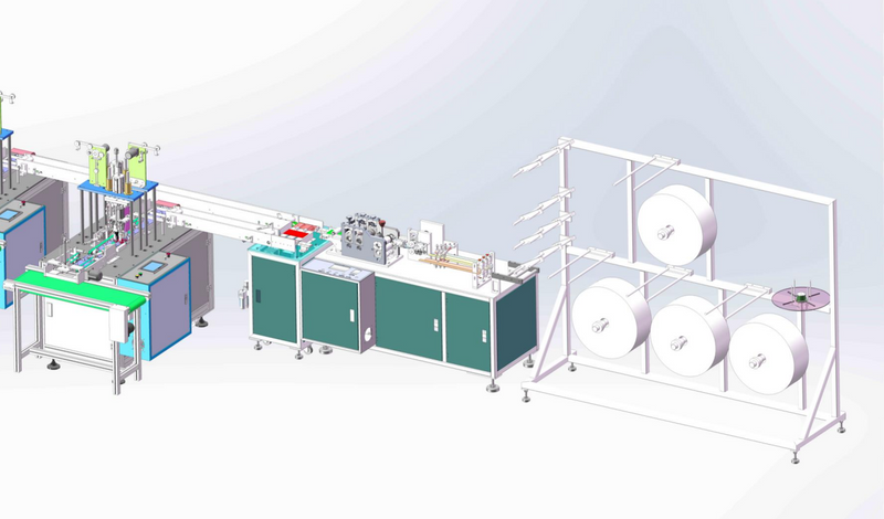 Automatic Flat Mask Production Line (1V1)