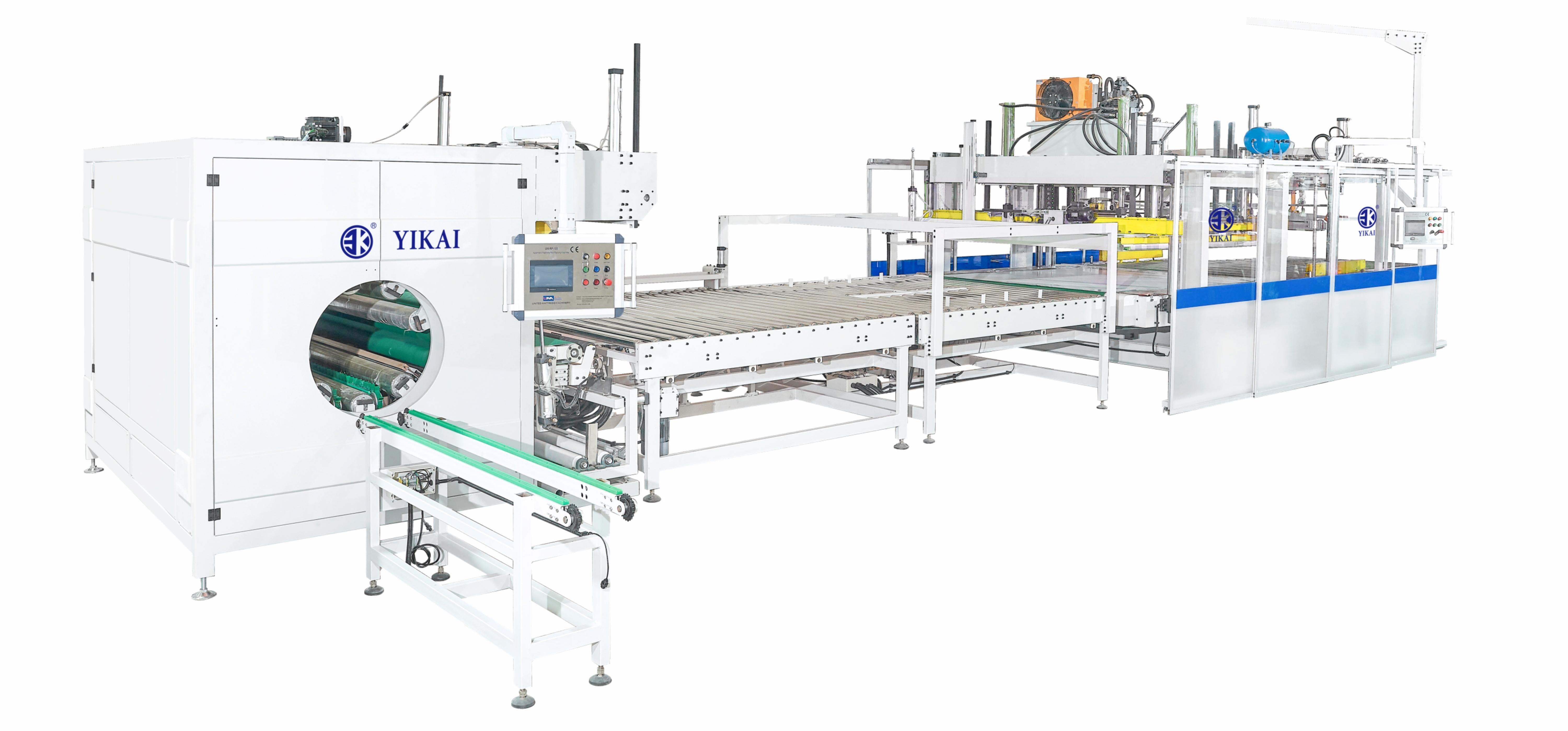 Foshan Yikai Machinery Co., Ltd. (YK) YK-FCR Automatic Mattress Rolling & Compressing Packaging Line: Full-Automatic Solution for Mattress Packaging Process